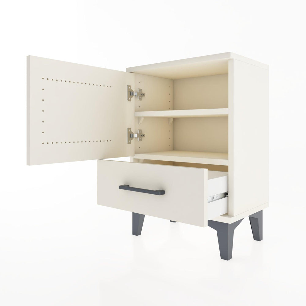 Woodntry Modüler Komodin Kapak ve Çekmeceli 44x30x52 cm Aytaşı - Woodntry