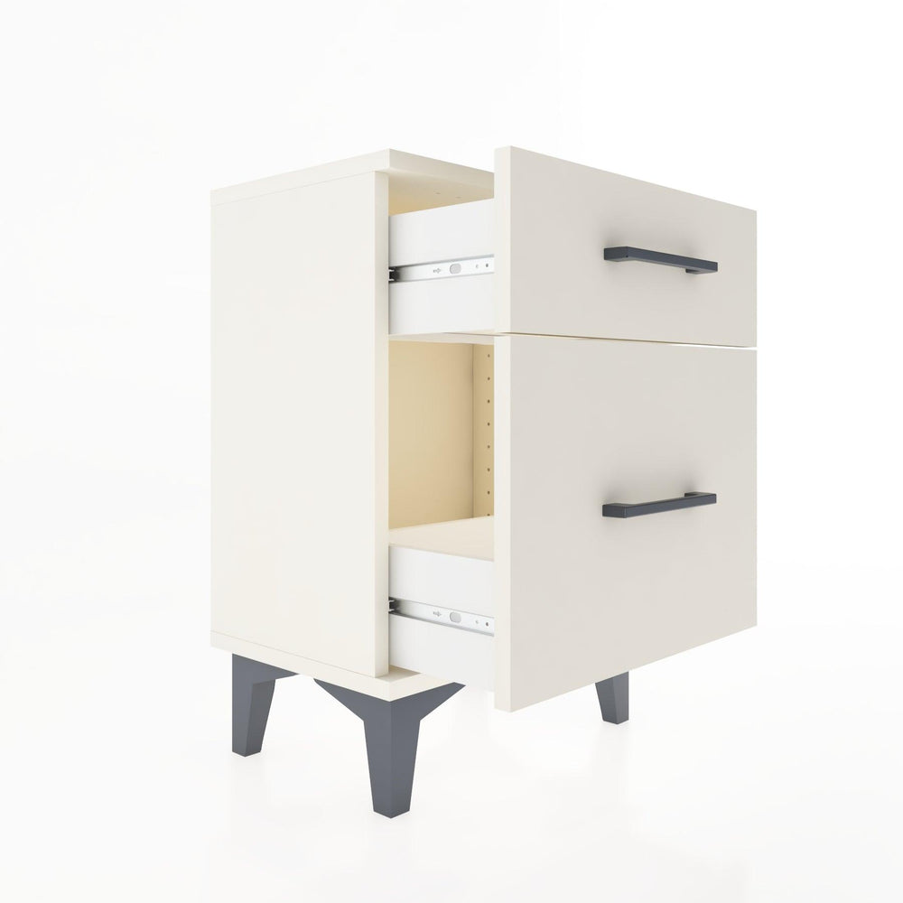 Woodntry Modüler Komodin Küçük ve Büyük Çekmece 44x30x52 cm Aytaşı - Woodntry