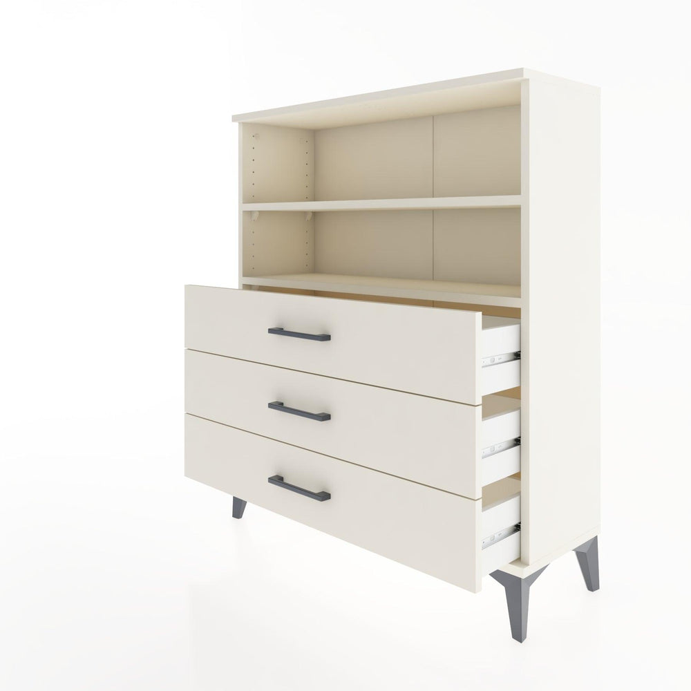 Woodntry Modüler Şifonyer Aytaşı 88x30x94 cm Çekmeceli ve Raflı CR18-1