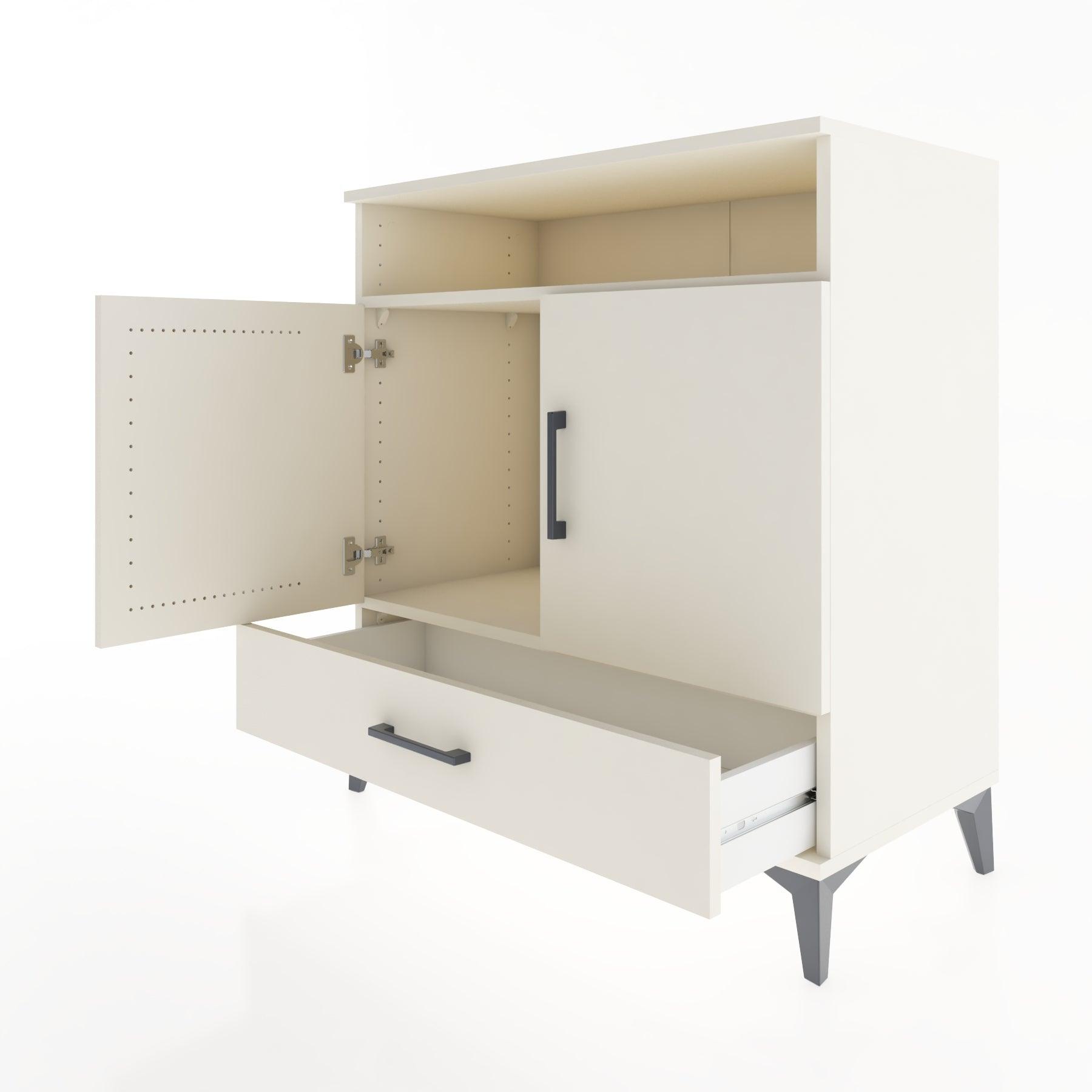 Woodntry Modular Dresser Moonstone 88x44x84 cm Functional F63-1