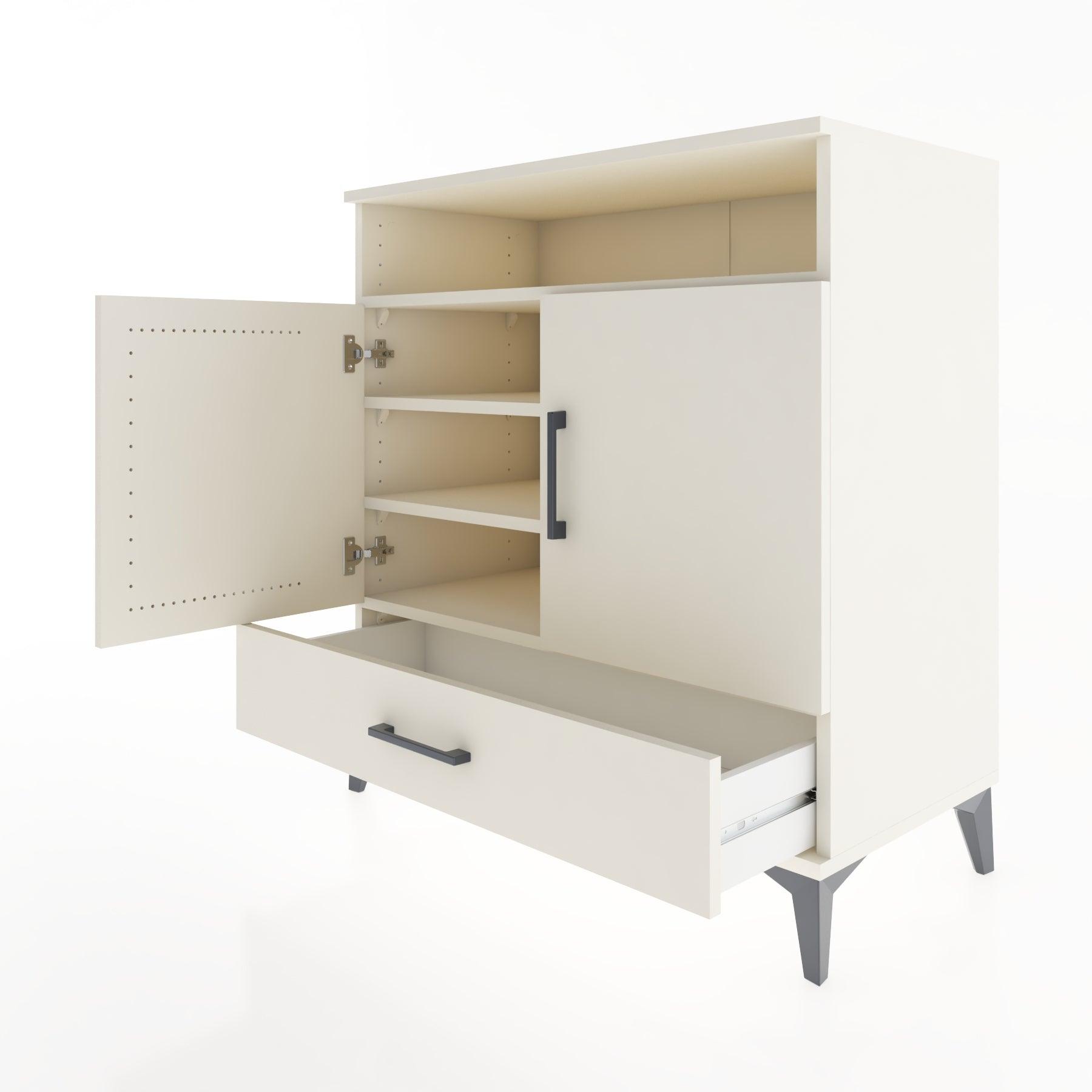 Woodntry Modular Dresser Moonstone 88x44x84 cm Functional F61-1