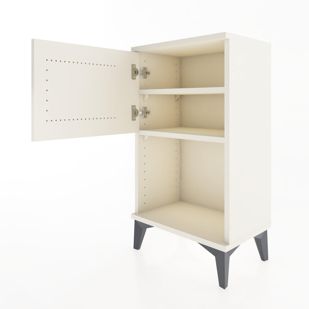 Woodntry Modüler Komodin Raf ve Tek Kapaklı V2 44x30x68 cm Aytaşı - Woodntry