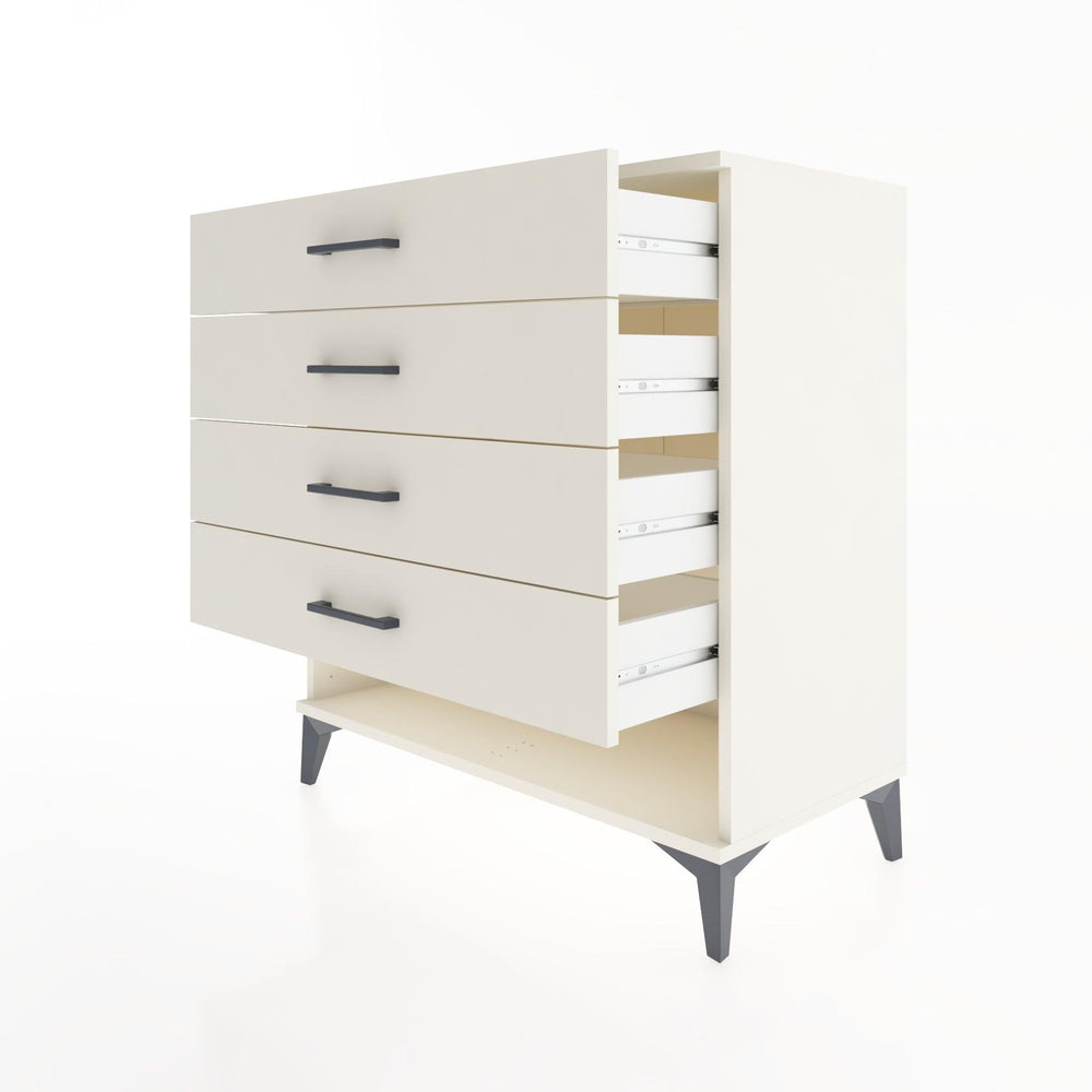 Woodntry Modular Dresser Moonstone 88x44x84 cm with Drawers and Shelves CR10-1