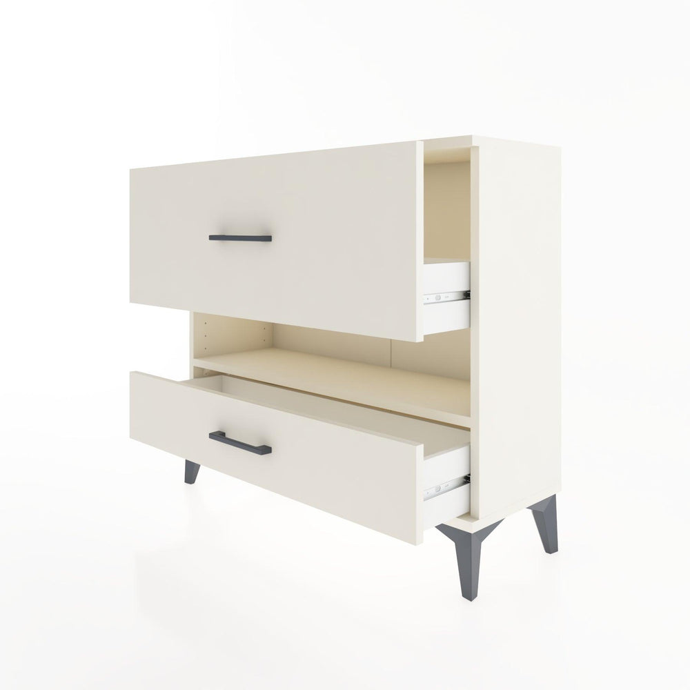 Woodntry Modüler Şifonyer İki Çekmeceli V10 88x30x68 cm Aytaşı - Woodntry