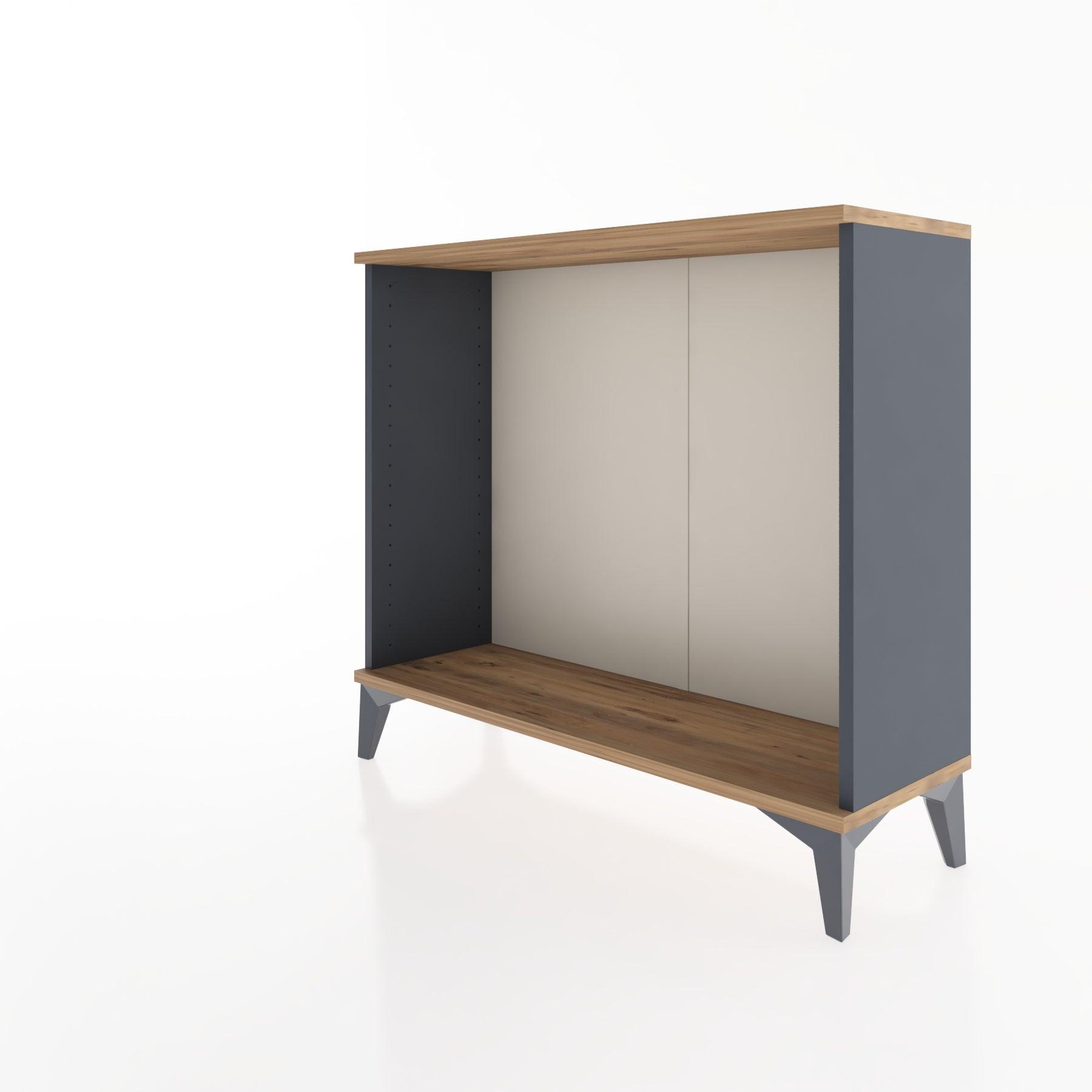 Woodntry Modüler Şifonyer Tek Bölmeli 88x30x68 cm Antrasit - Woodntry
