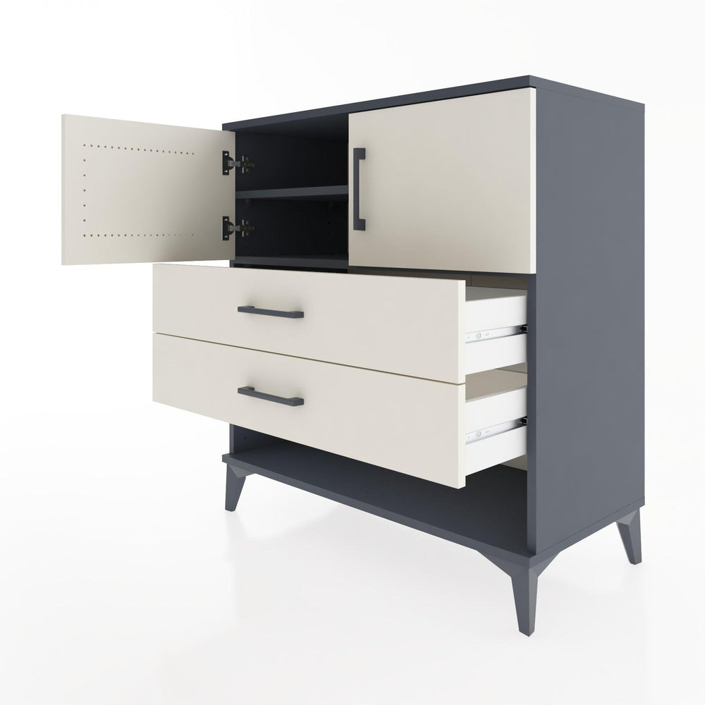 Woodntry Modular Dresser Anthracite 88x44x84 cm Functional F99-2