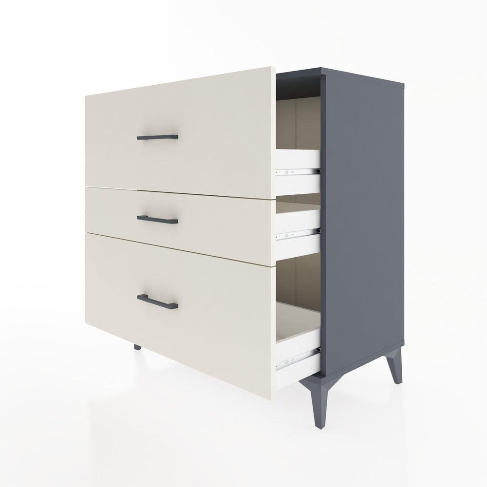 Woodntry Modular Dresser Anthracite 88x44x84 cm Drawer C1-2