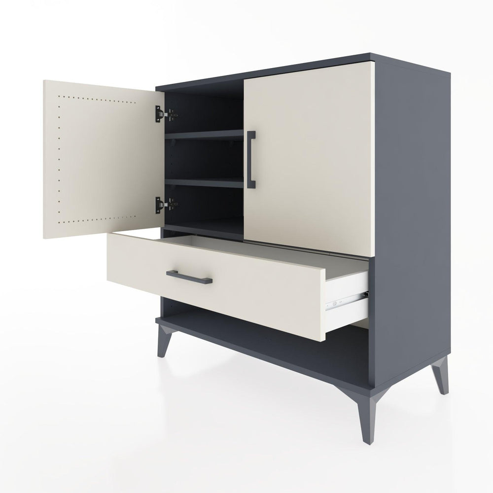 Woodntry Modular Dresser Anthracite 88x44x84 cm Functional F25-2