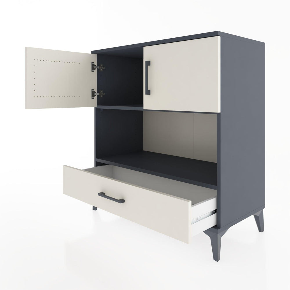 Woodntry Modular Dresser Anthracite 88x44x84 cm Functional F96-2