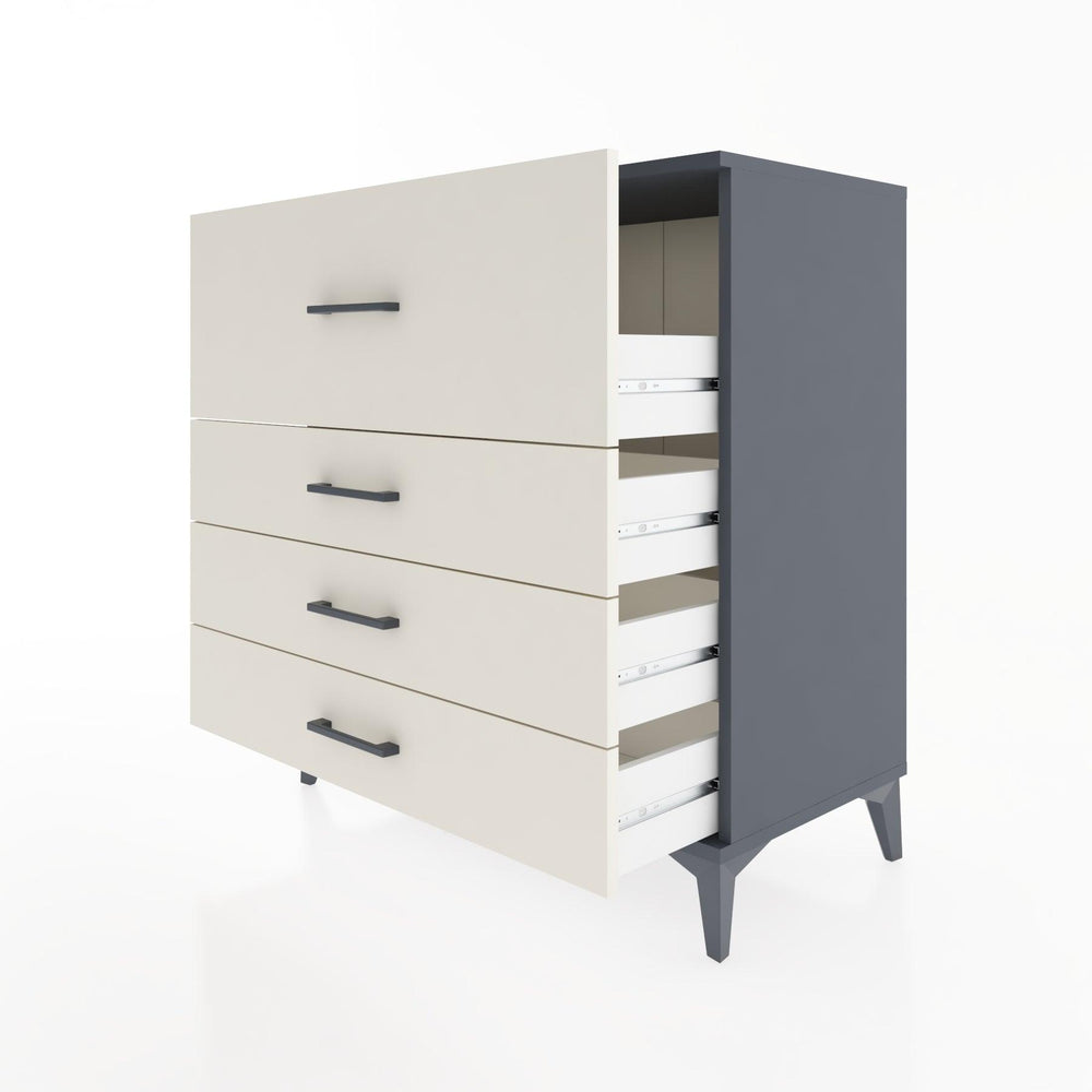 Woodntry Modular Dresser Anthracite 88x44x84 cm Drawer C7-2