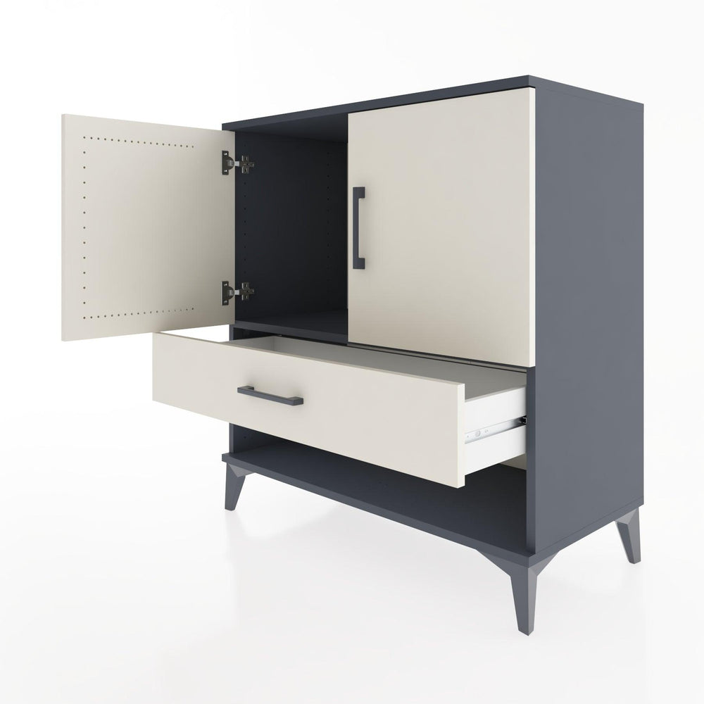 Woodntry Modular Dresser Anthracite 88x44x84 cm Functional F27-2