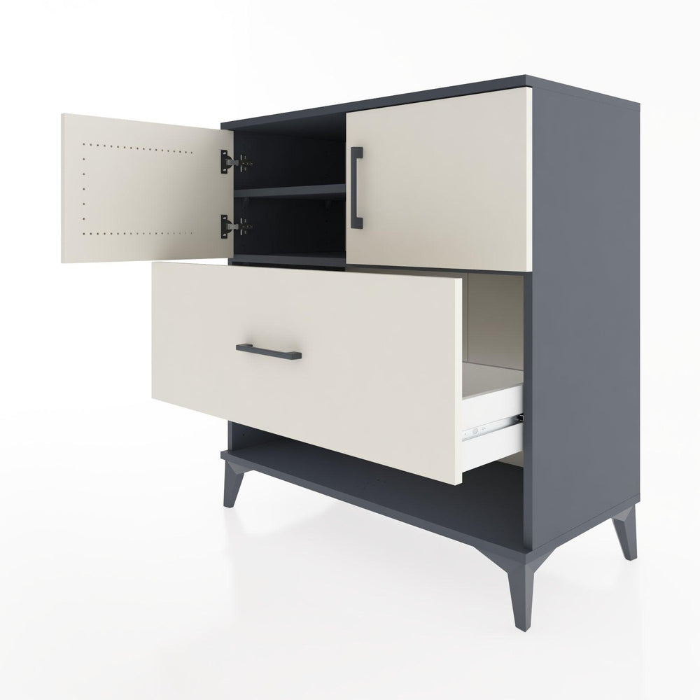 Woodntry Modular Dresser Anthracite 88x44x84 cm Functional F119-2