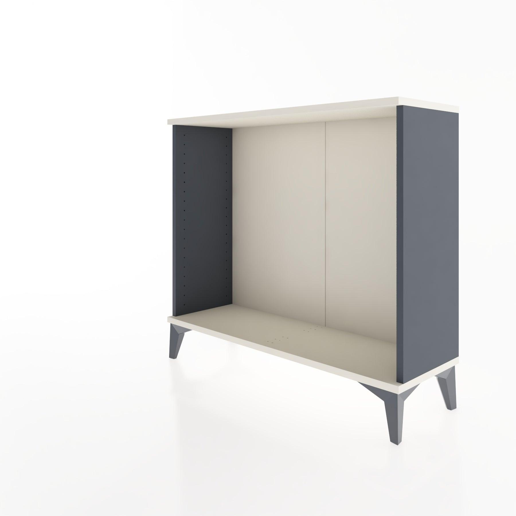 Woodntry Modüler Şifonyer Tek Bölmeli 88x30x68 cm Antrasit - Woodntry