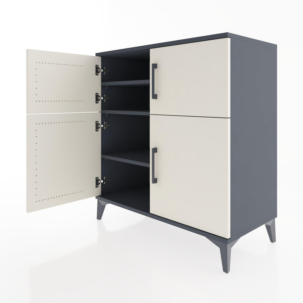 Woodntry Modular Dresser Anthracite 88x44x84 cm Covered K53-2