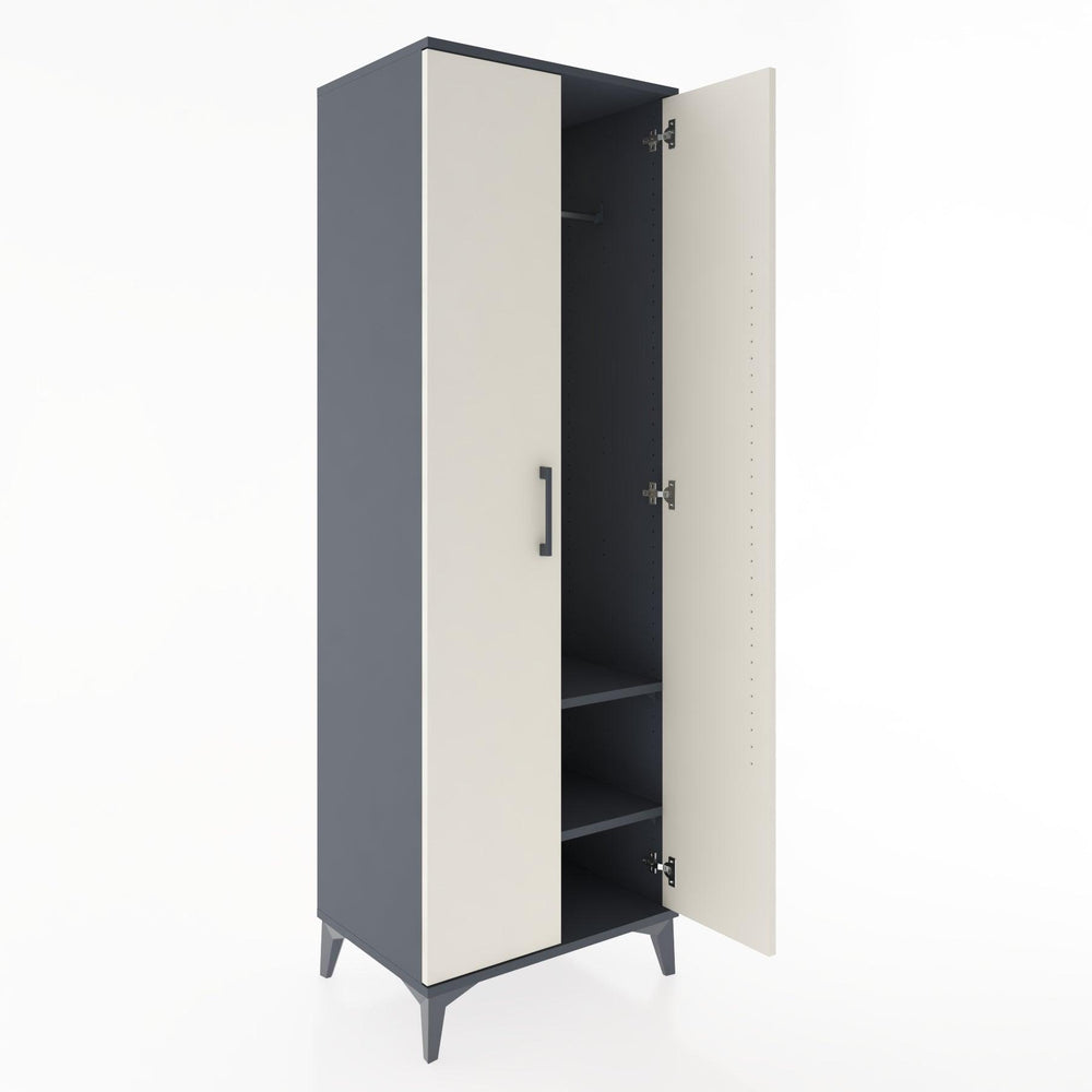 Woodntry Modular Cabinet Anthracite 60x44x170 cm with Cover K31-2