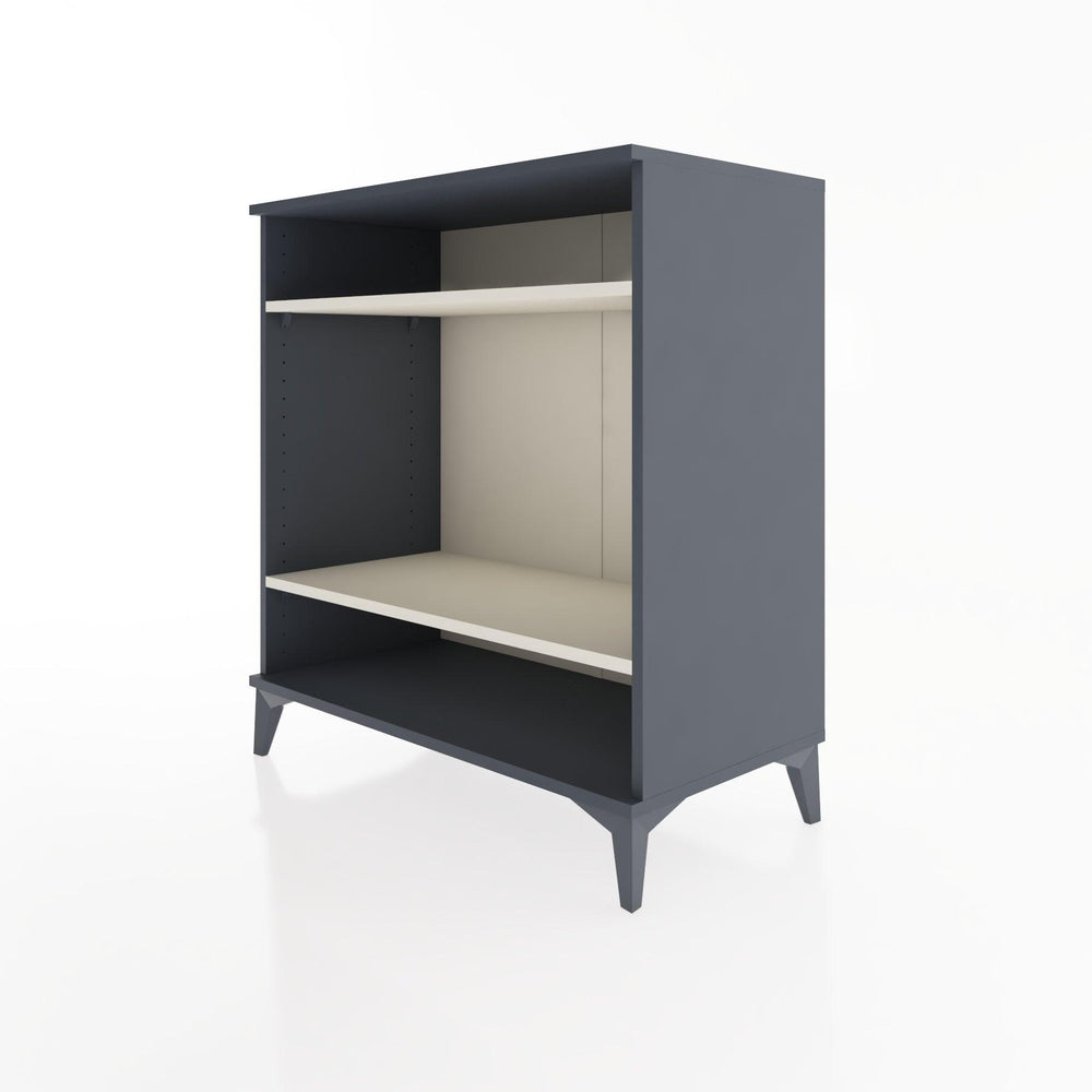 Woodntry Modüler Şifonyer Antrasit 88x44x84 cm Raflı R122-2