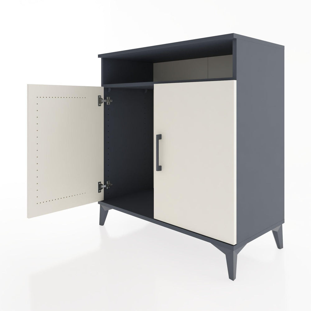 Woodntry Modular Dresser Anthracite 88x44x84 cm with Cover and Shelf KR85-2