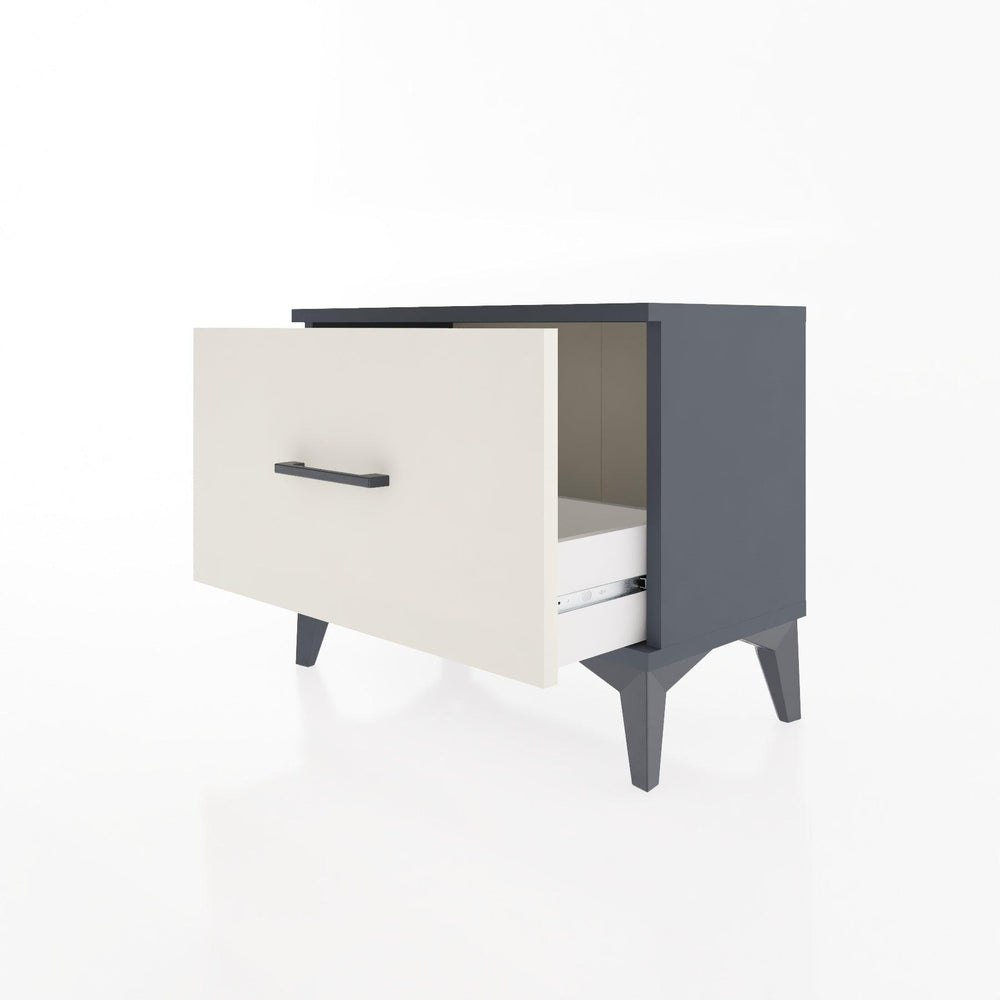 Woodntry Modular Nightstand Anthracite 60x30x36 cm Drawer C1-2