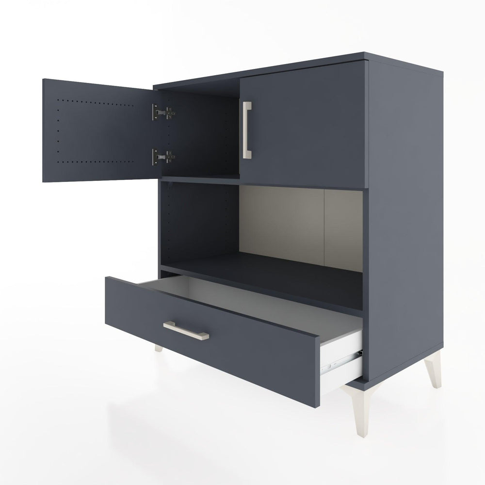 Woodntry Modular Dresser Anthracite 88x44x84 cm Functional F96-2