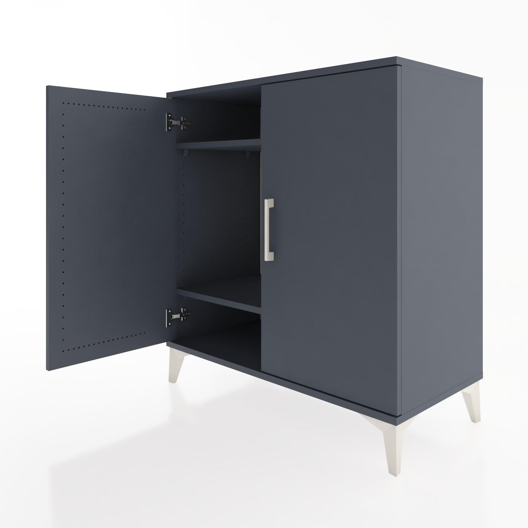 Woodntry Modular Dresser Anthracite 88x44x84 cm with Cover K87-2