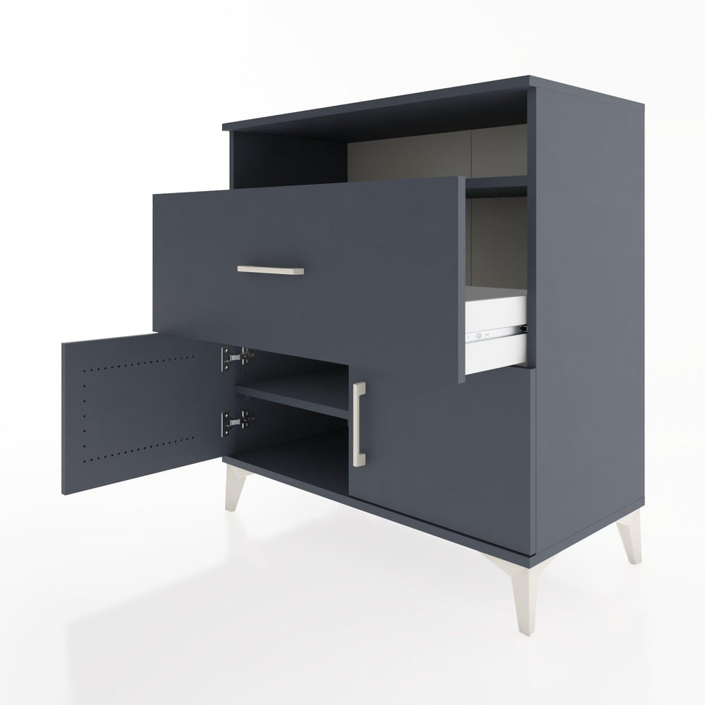 Woodntry Modular Dresser Anthracite 88x44x84 cm Functional F117-2