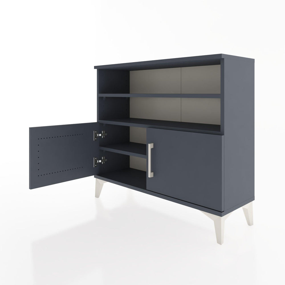 Woodntry Modüler Şifonyer Raf Çekmece Kapaklı 88x30x68 cm Çam - Woodntry