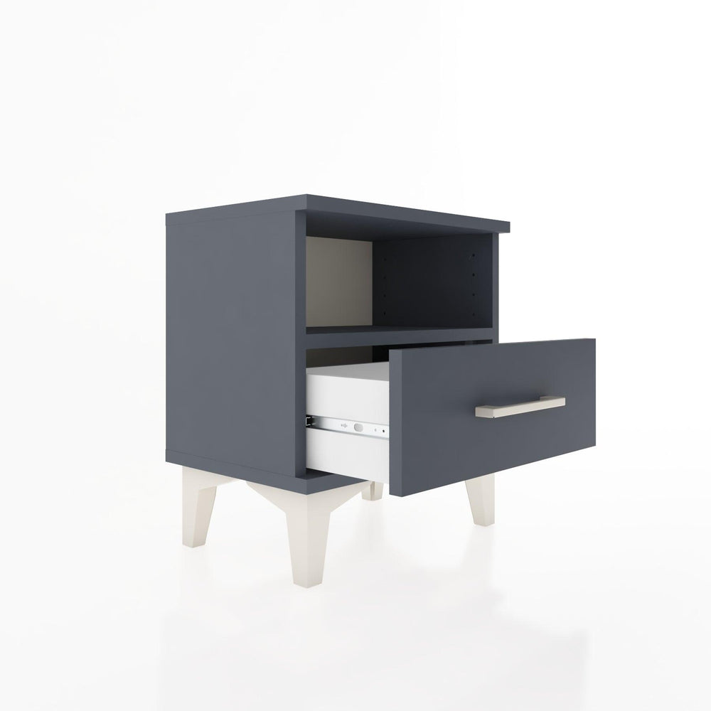 Woodntry Modüler Komodin Raf ve Çekmece 44x30x36 cm Antrasit - Woodntry