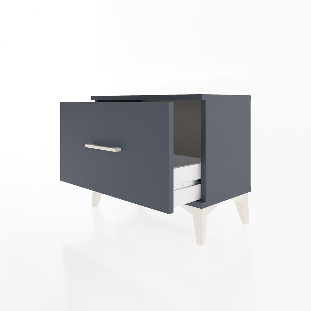 Woodntry Modular Nightstand Anthracite 60x30x36 cm Drawer C1-2