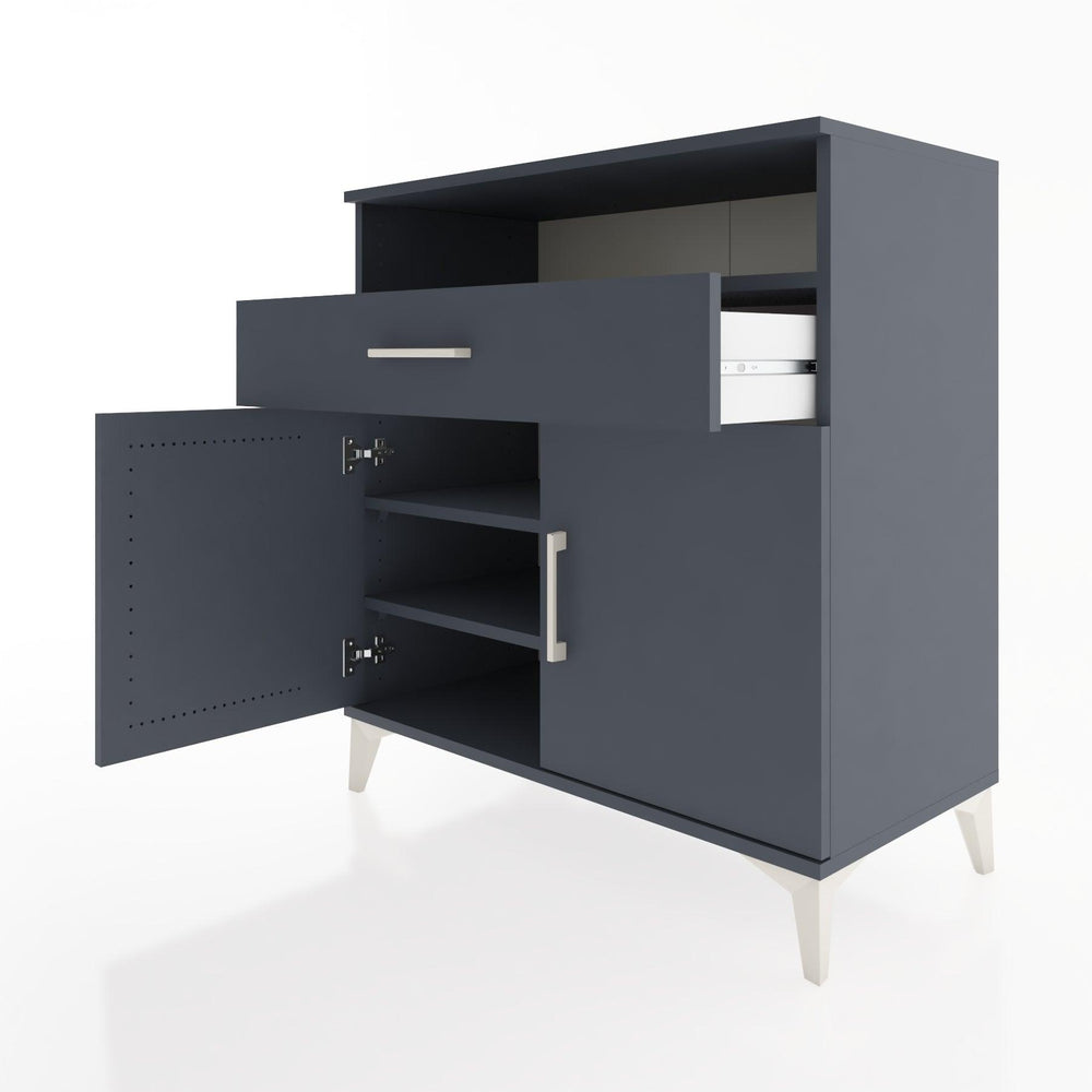 Woodntry Modular Dresser Anthracite 88x44x84 cm Functional F34-2