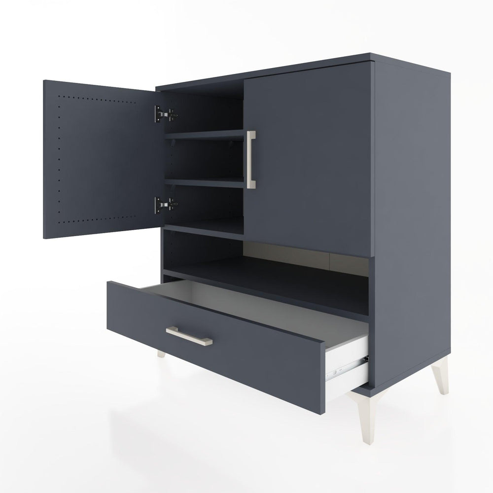 Woodntry Modular Dresser Anthracite 88x44x84 cm Functional F28-2