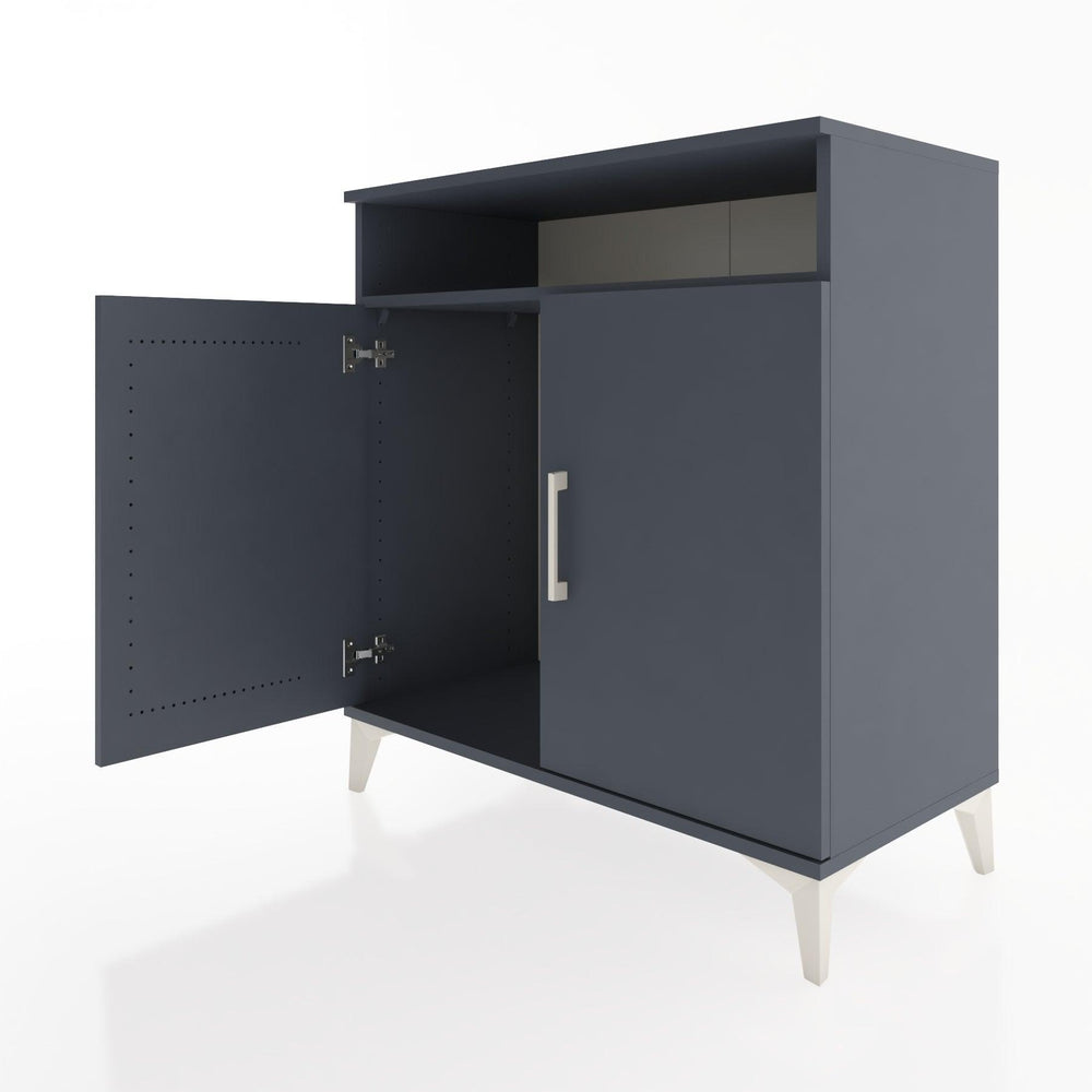 Woodntry Modular Dresser Anthracite 88x44x84 cm with Cover and Shelf KR85-2
