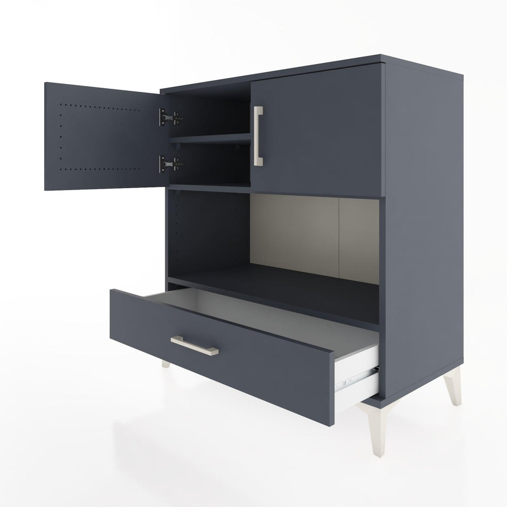 Woodntry Modular Dresser Anthracite 88x44x84 cm Functional F95-2