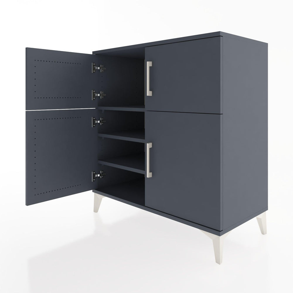 Woodntry Modular Dresser Anthracite 88x44x84 cm Covered K54-2