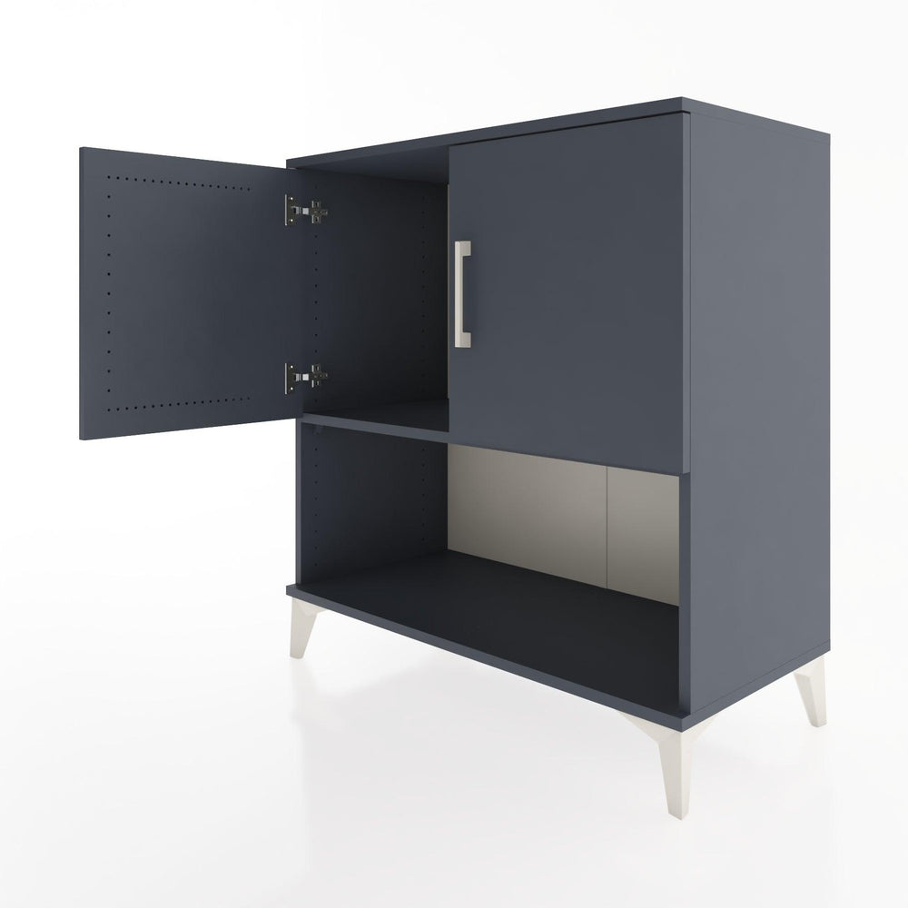 Woodntry Modular Dresser Anthracite 88x44x84 cm with Cover and Shelf KR45-2