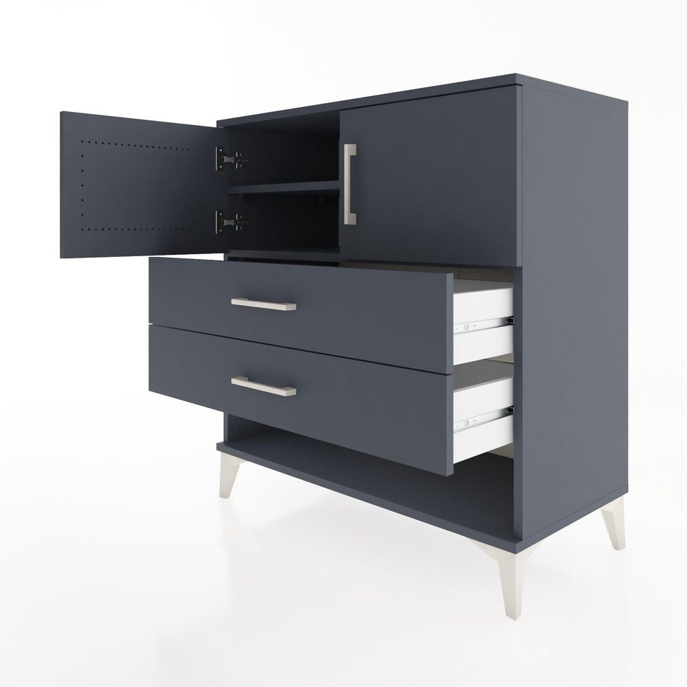 Woodntry Modular Dresser Anthracite 88x44x84 cm Functional F99-2
