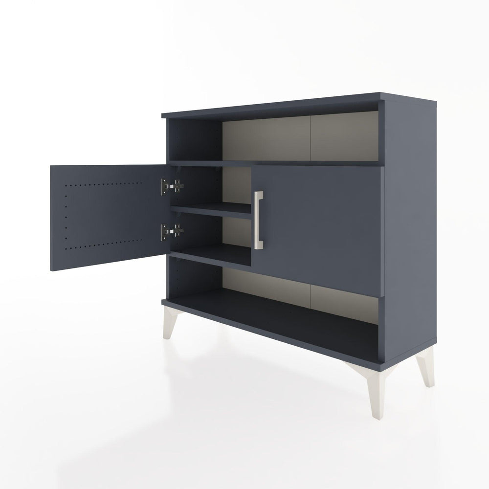 Woodntry Modüler Şifonyer Raf ve İki Kapaklı V3 88x30x68 cm Çam - Woodntry