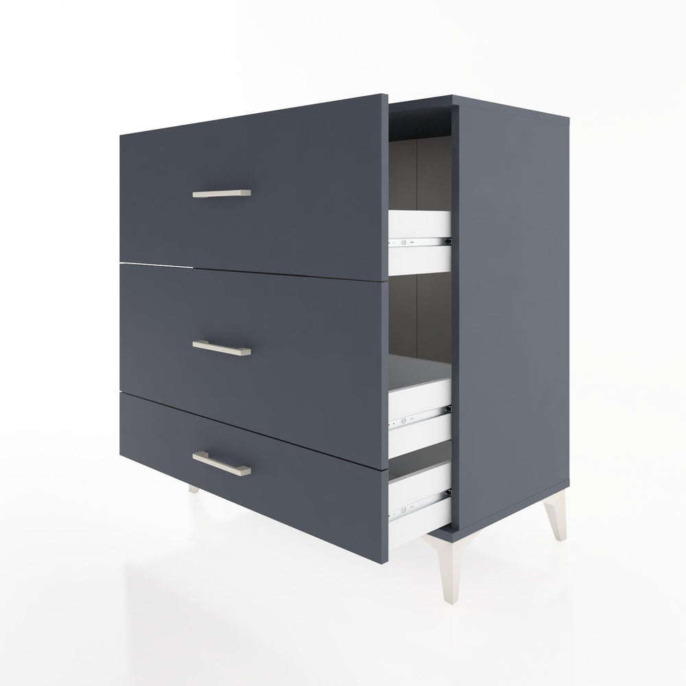 Woodntry Modular Dresser Anthracite 88x44x84 cm Drawer C6-2