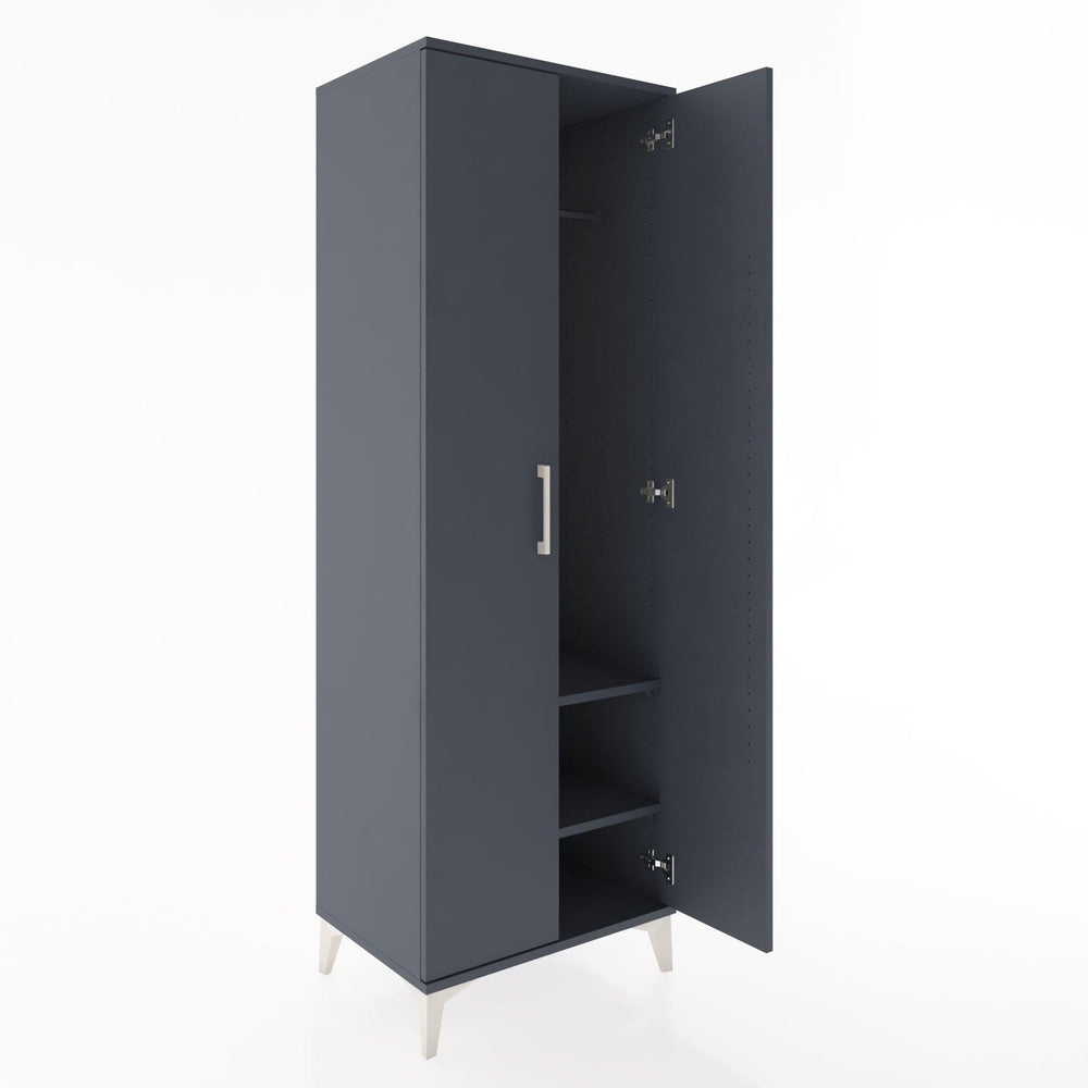 Woodntry Modular Cabinet Anthracite 60x44x170 cm with Cover K31-2