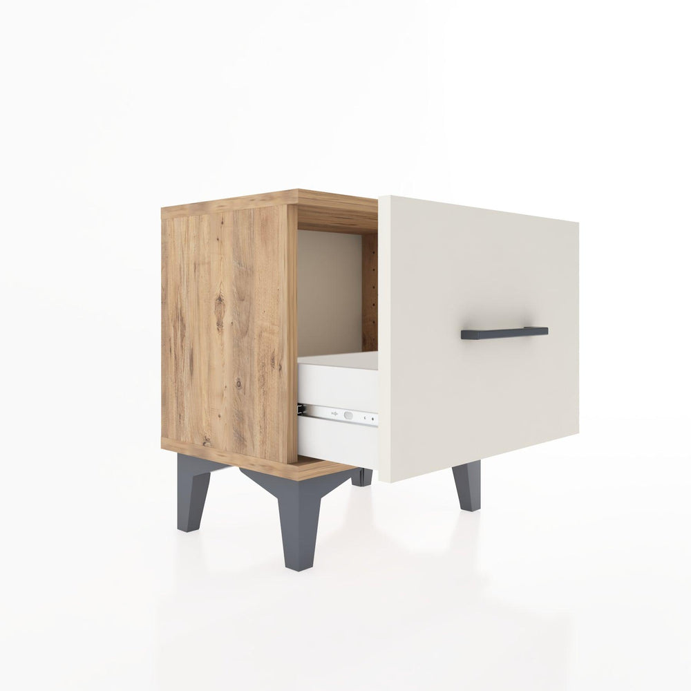 Woodntry Modüler Komodin Tek Çekmeceli 44x30x36 cm Çam - Woodntry