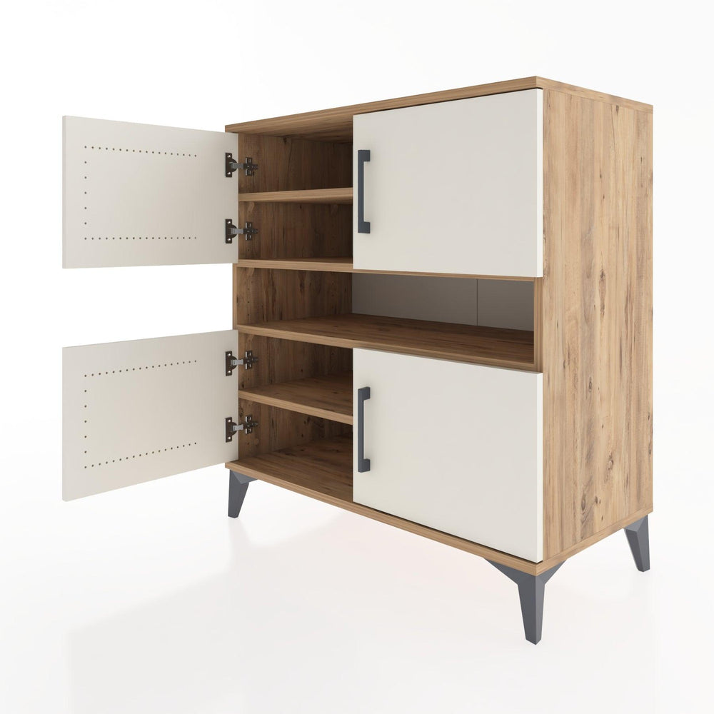 Woodntry Modular Dresser Pine 88x44x84 cm with Cover and Drawer KC102-3