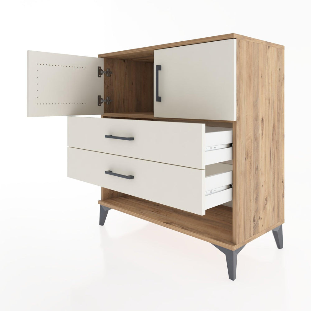 Woodntry Modular Dresser Pine 88x44x84 cm Functional F100-3