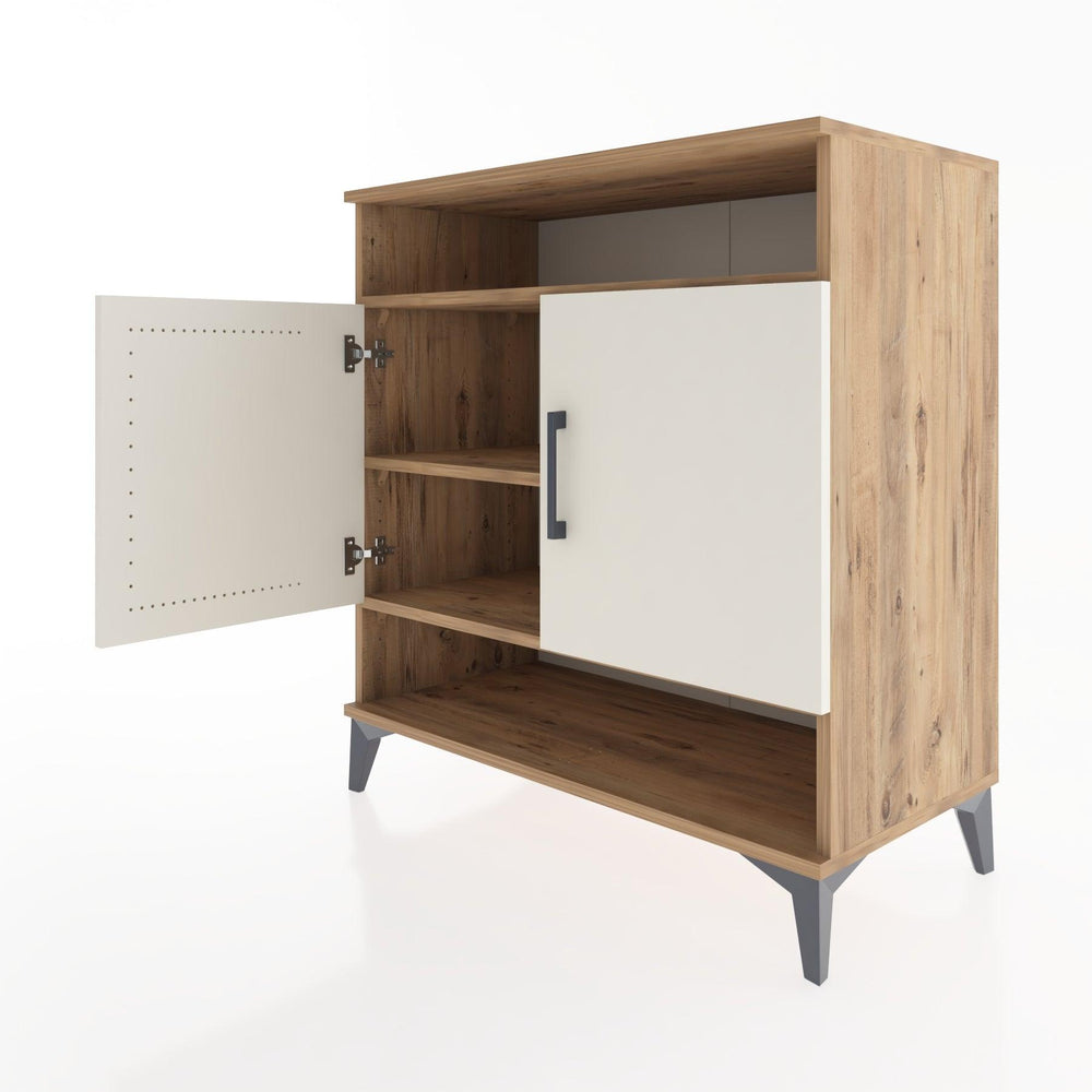 Woodntry Modular Dresser Pine 88x44x84 cm with Cover and Shelf KR68-3