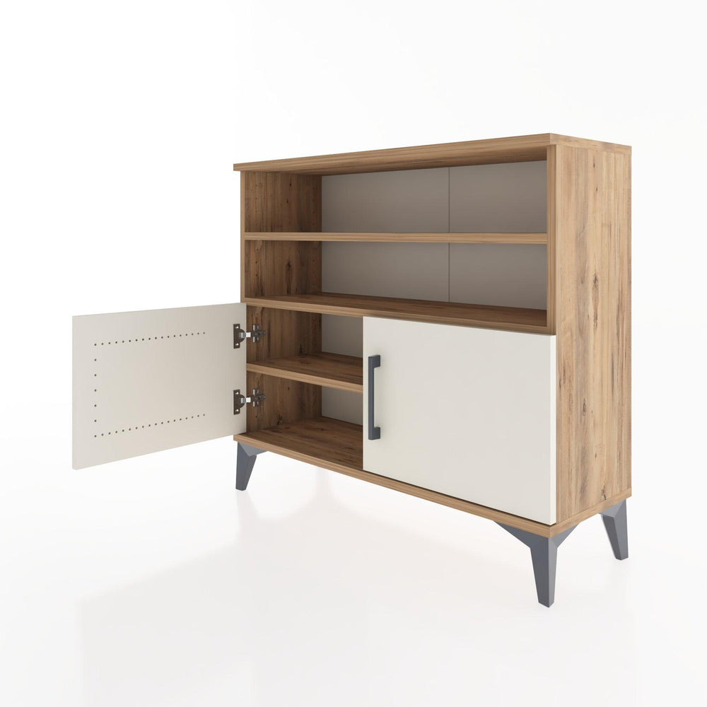 Woodntry Modüler Şifonyer Çekmece Raf Kapaklı 88x30x68 cm Aytaşı - Woodntry