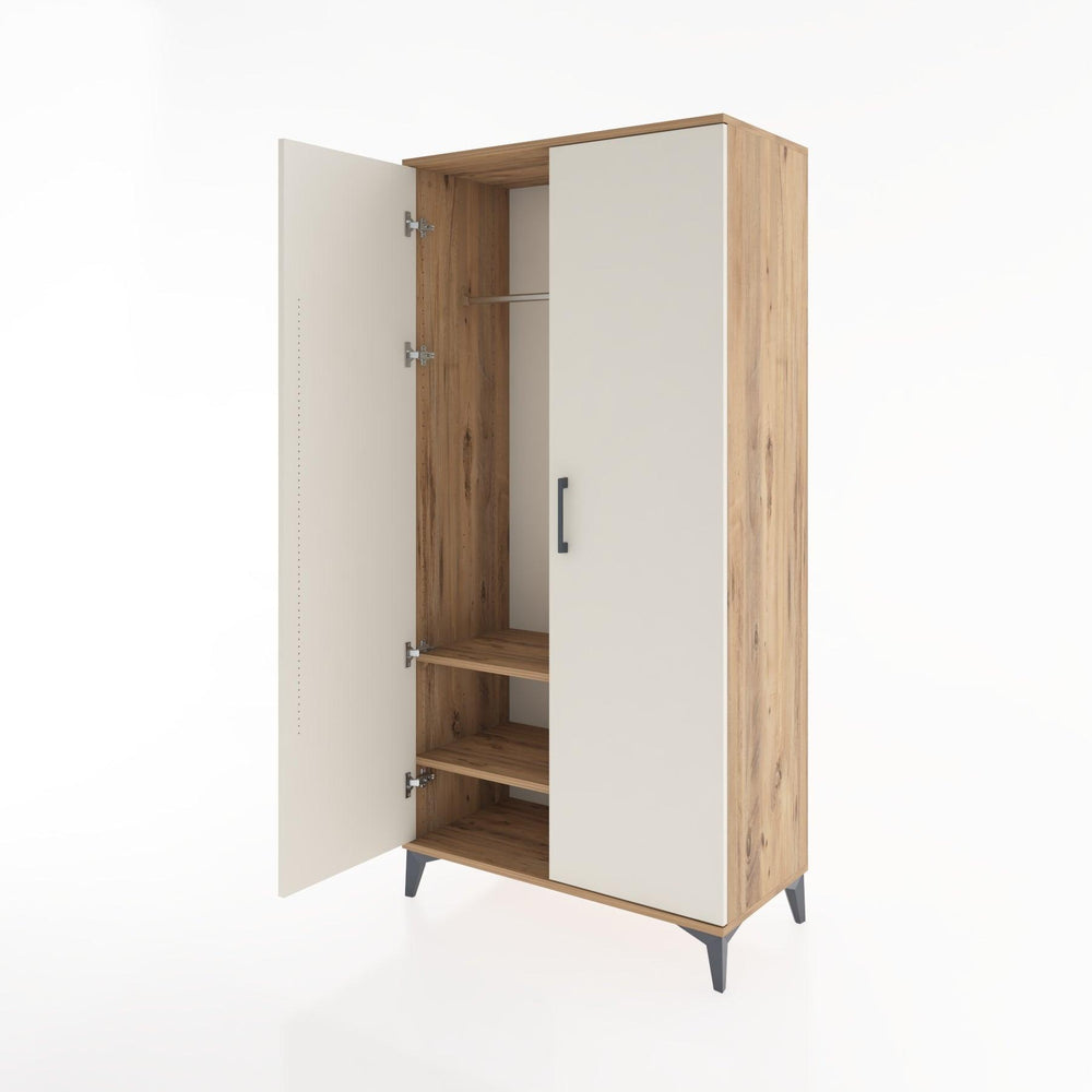Woodntry Modular Cabinet Pine 88x44x170 cm with Cover K31-3