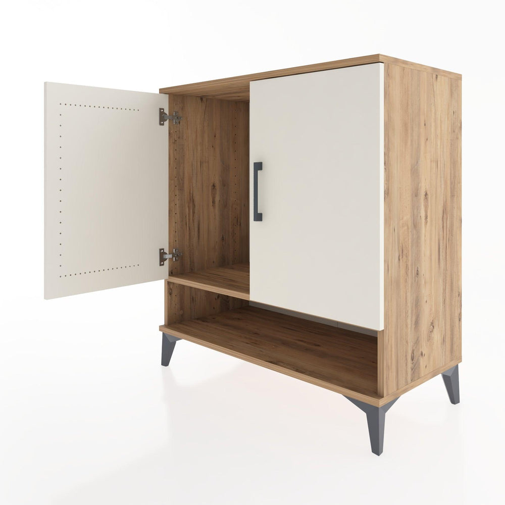 Woodntry Modular Dresser Pine 88x44x84 cm with Cover and Shelf KR77-3