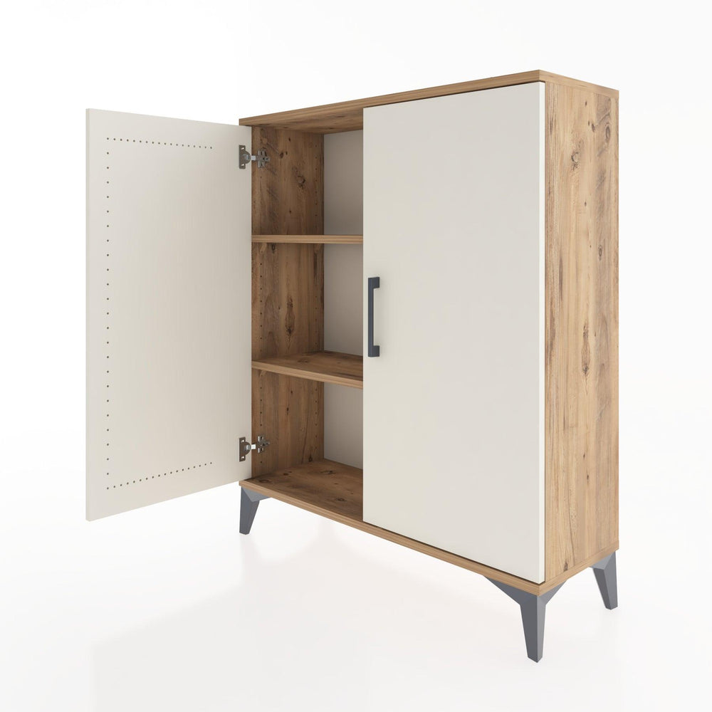 Woodntry Modüler Şifonyer Çam 88x30x94 cm Kapaklı K5-3