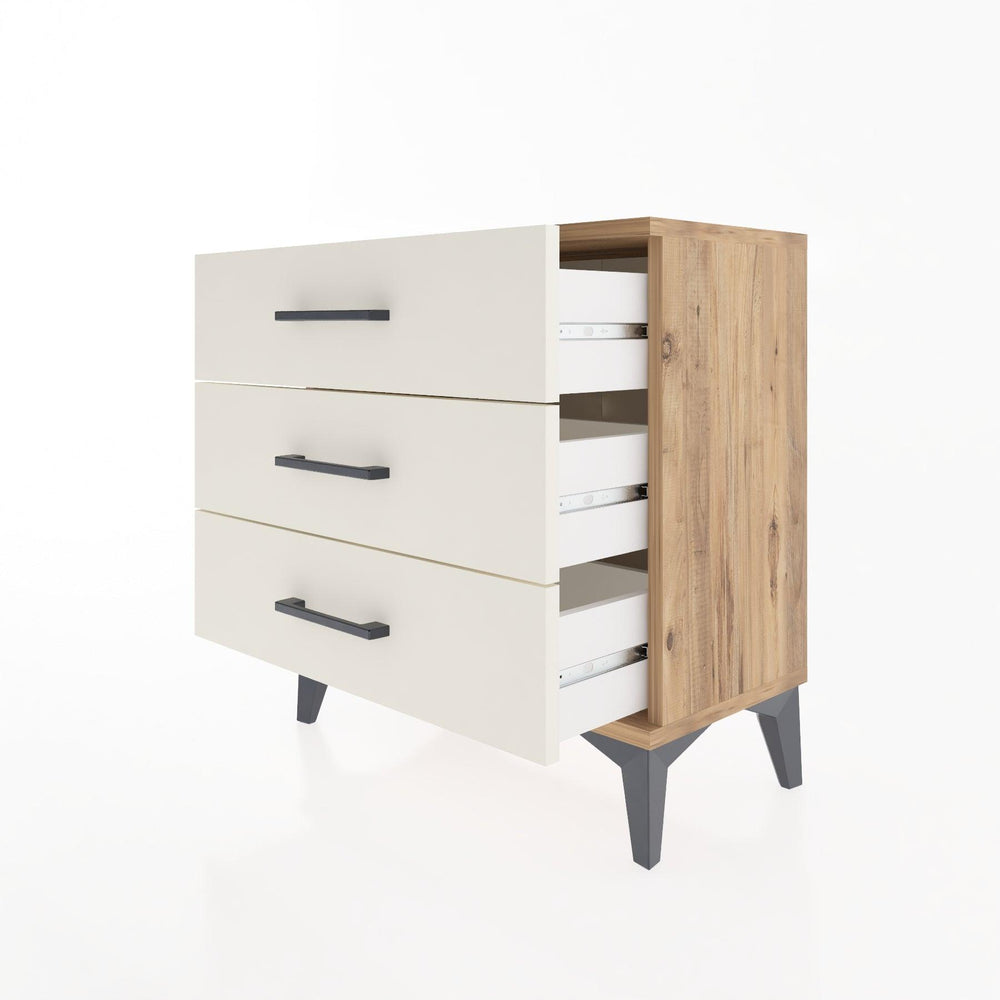 Woodntry Modular Nightstand Pine 60x30x52 cm Drawer C1-3