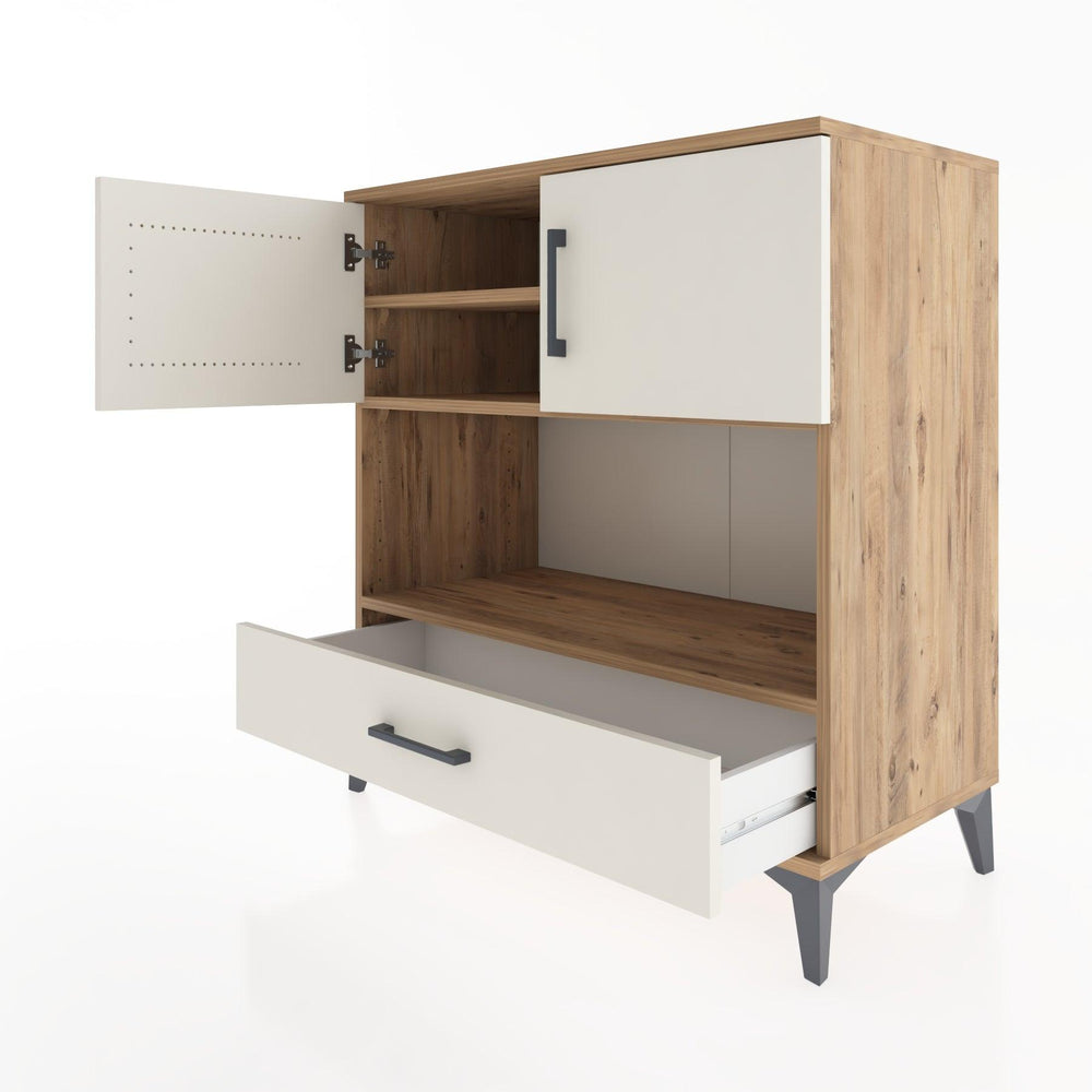 Woodntry Modüler Şifonyer Çam 88x44x84 cm Fonksiyonel F95-3