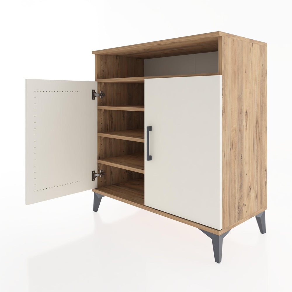 Woodntry Modular Dresser Pine 88x44x84 cm with Cover and Shelf KR82-3