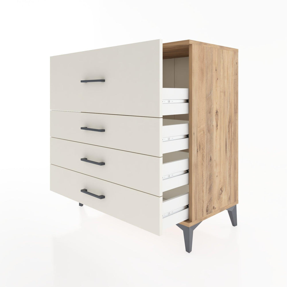 Woodntry Modüler Şifonyer Çam 88x44x84 cm Çekmeceli C7-3